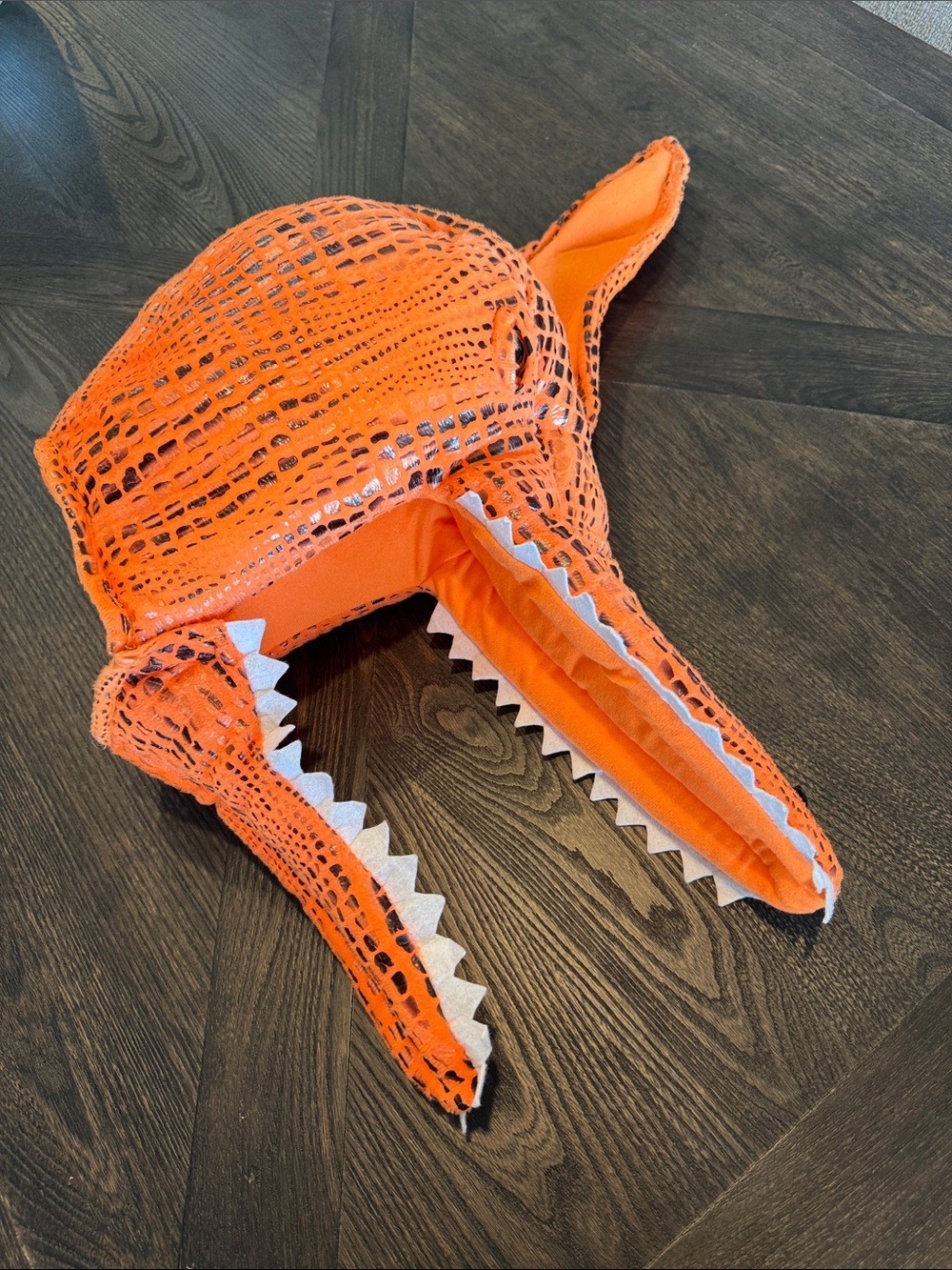 Pottery Barn Kids Bright Orange Dinosaur Pterodactyl Costume with Lights - Picture 11 of 15